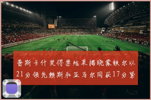 普斯卡什奖得票结果揭晓蒙铁尔以21分领先赖斯和亚马尔同获17分紧随其后
